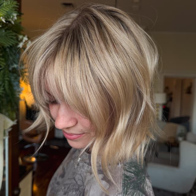 Full Highlight + Tone + Trim at Groovy Hair Studios in Lebanon, TN